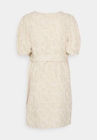 Object Petite OBJKATRIN SHORT DRESS - Vestido de dia - sandshell