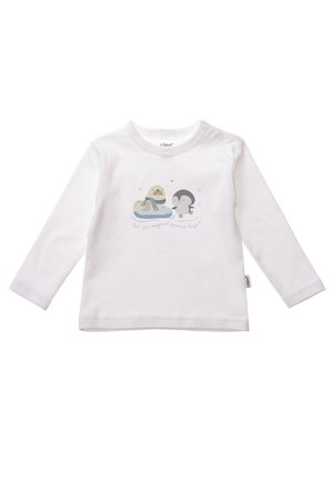 PINGUIN UND ROBBE - Long sleeved top - weiss