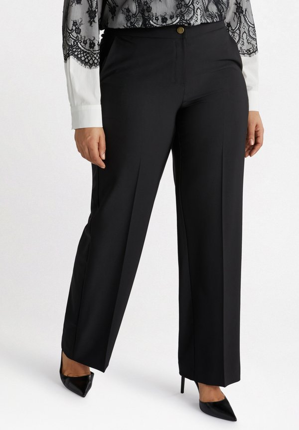 DRITTI - Stoffhose - nero