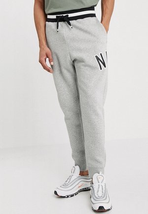 Pantalon de survêtement - mottled dark grey