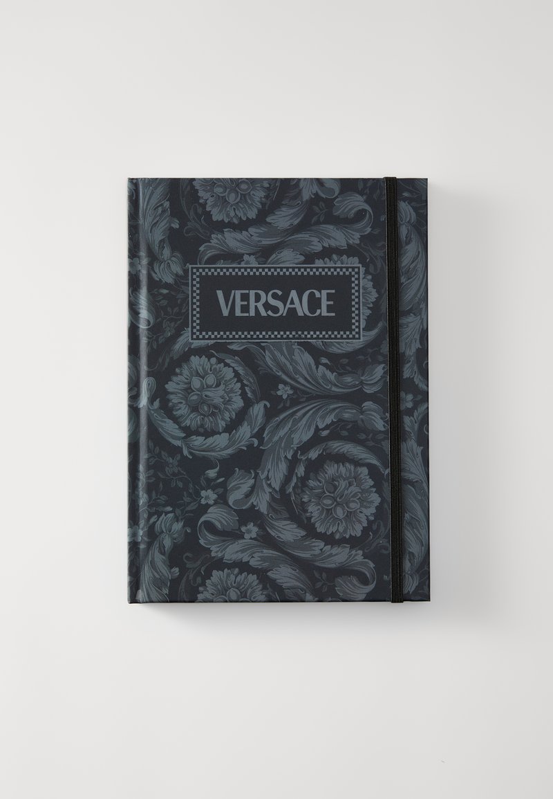 Versace NOTEBOOK BAROCCO - Notitieboek - black/zwart - Zalando.nl