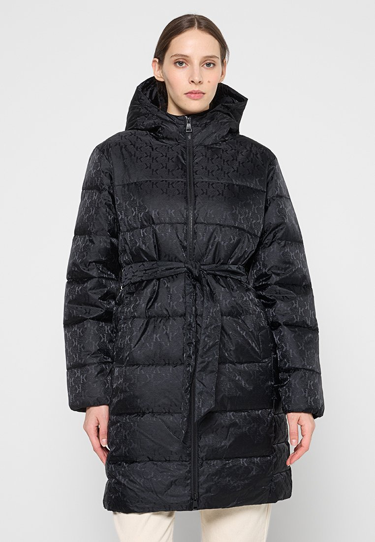 Karl Lagerfeld Wintermantel zwart Karl Lagerfeld Wintermantel zwart