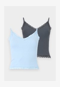 Unselected, gray/chambray blue