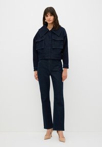 adL WIDE COLLAR - Farkkutakki - navy blue