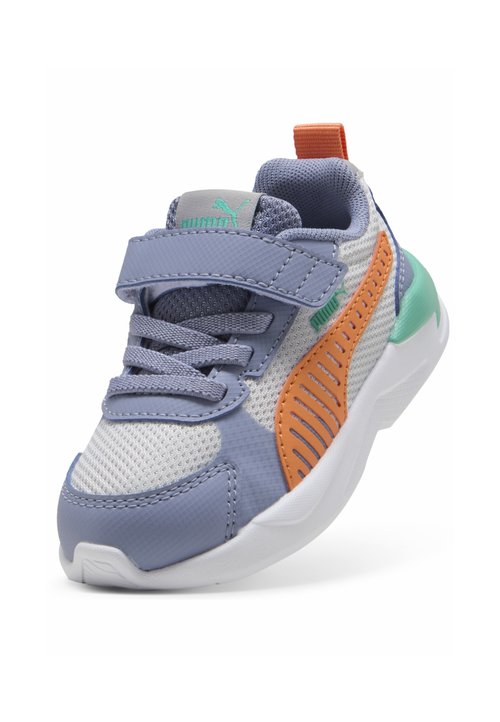 PUMA X-RAY 3 - Zapatos de bebé - feather gray-melon glow-gray sky-vibrant green — foto 5