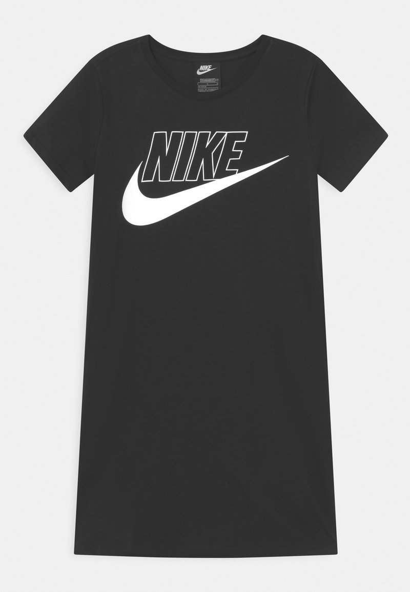 Nike Sportswear FUTURA - Robe en jersey - black/white/noir - ZALANDO.FR