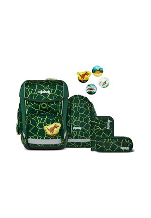 cubo - Schulranzen Set - grün hellgrün