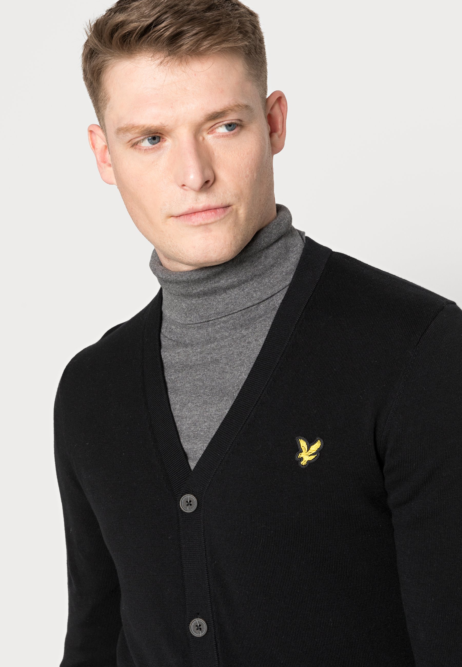 Scott CARDIGAN - Cardigan - jet black 