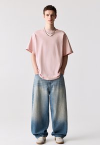 PULL&BEAR JOIN LIFE - Navadna majica - pink