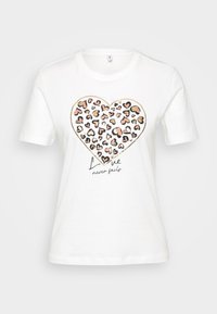 ONLTANYA LIFE  - T-shirts print - cloud dancer