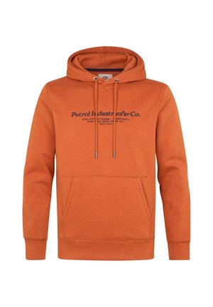 Petrol Industries, GRAPHIC RAGLAN HOODIE CEDARWOOD - Kapuzenpullover - copper orange