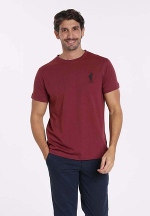 TIGNES - T-shirt basique - bordeaux