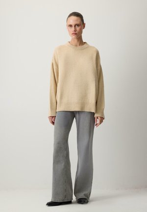 BASIC SWEATER  - Svetr - beige