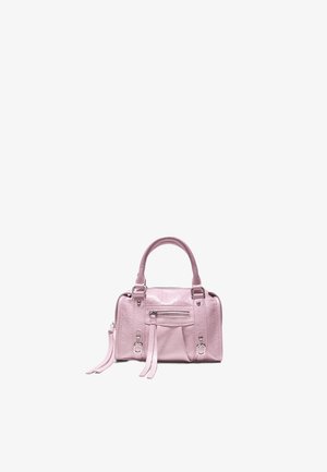 Stradivarius, ZIP-UP BOWLING SHOULDER BAG - Sac bandoulière - light pink