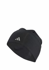 Beanie - black reflective silver