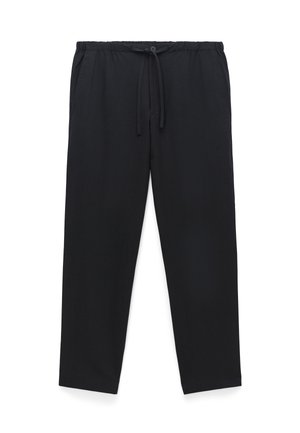 ADOLFO DOMINGUEZ, ADOLFO DOMINGUEZ SEMI-JOGGER TROUSERS SEMI-JOGGER TROUSERS - Broek - black