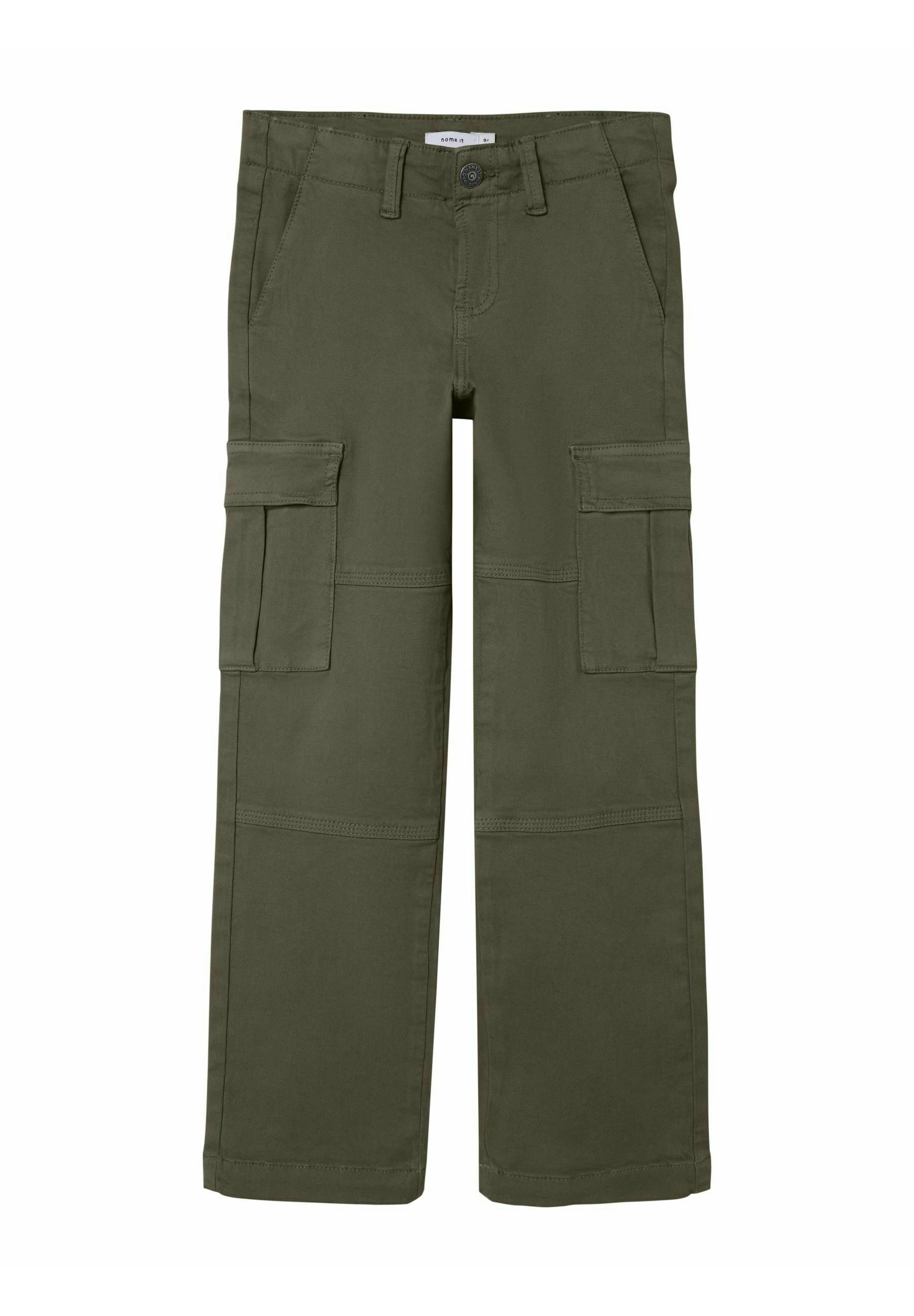 Name it NKMRYAN - Cargo trousers - olive night/olive - Zalando