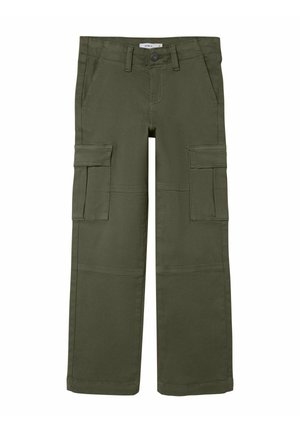 NKMRYAN - Cargobukse - olive night
