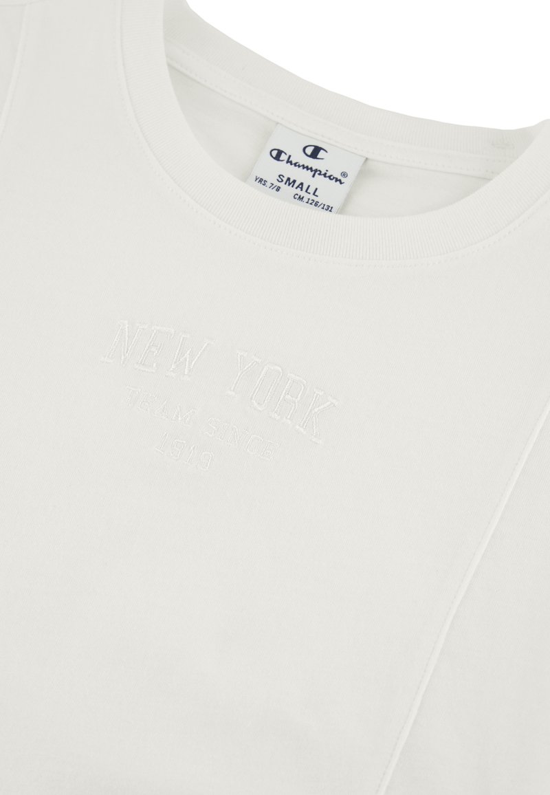 Champion CREWNECK Camiseta estampada offwhite/crema