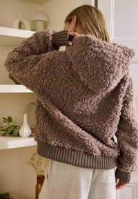Next FULL ZIP JACKET - Fleecetakki - mink brown