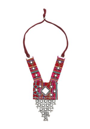 Collana - rot mehrfarbig