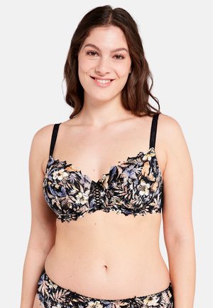 ARUM MOSAIC - Underwired bra - white/yellow/purple