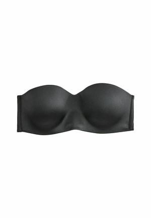 REGULAR FIT - HIGH SHINE NON WIRE BANDEAU - Reggiseno con spalline regolabili - black