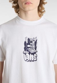 Vans TRAFFIC CONE - T-shirts print - white