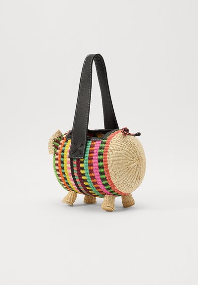 Sensi Studio PIG BAG - Kézitáska - multi-coloured/black