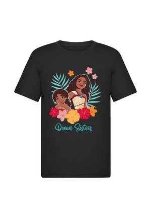 MOANA AND SIMEA SISTERS - Print T-shirt - black