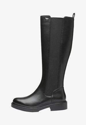 Platform boots - black