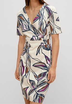 comma, Robe fourreau - off-white