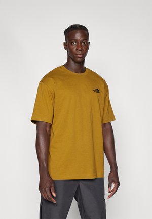 M SS ESSENTIAL OVERSIZE TEE - T-shirt med print - moss green