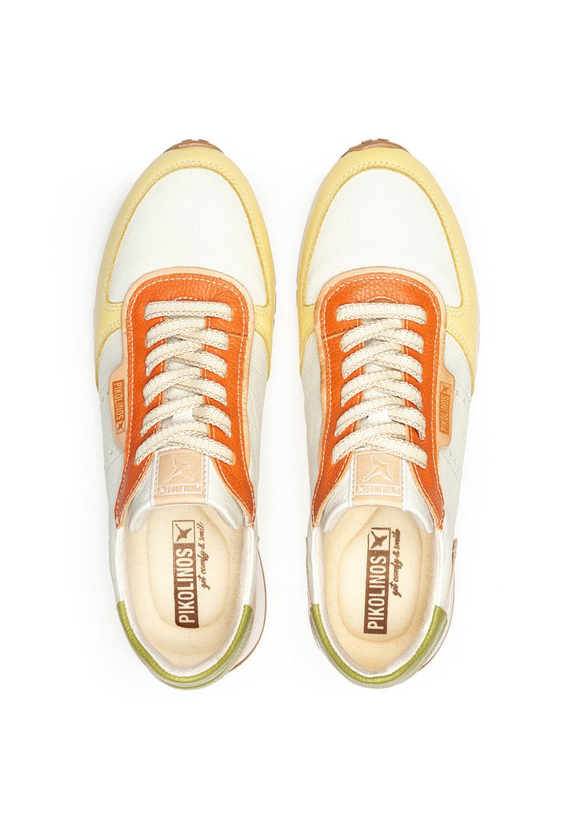 Damen Sneaker low | Pikolinos DEPORTIVOS BARCELONA W4P Sneaker low nata/orange - YR32098 Damen Sneaker low | Pikolinos DEPORTIVOS BARCELONA W4P Sneaker low nata/orange - YR32098