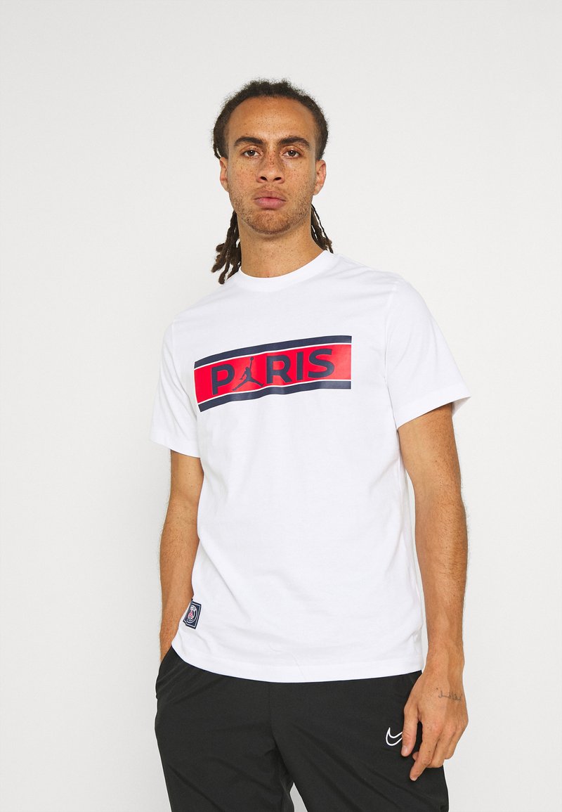 Nike Performance PARIS ST GERMAIN WORDMARK TEE Artykuły klubowe