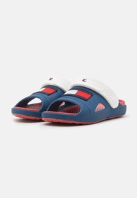 Tommy Hilfiger SOLEIL UNISEX - Mules - blue/white