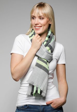 FRAAS, PLAID STOLA - Sciarpa - silver