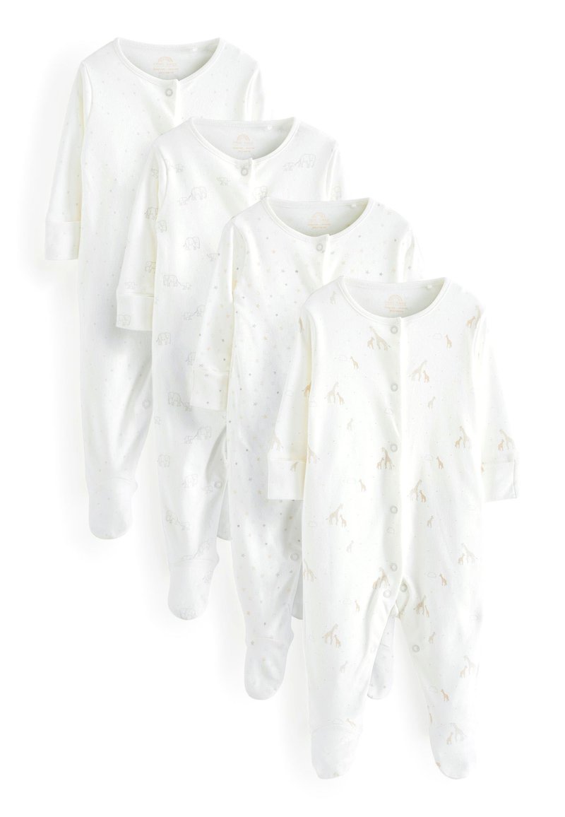 Next 4 PACK PRINTED - Tutina - delicate white