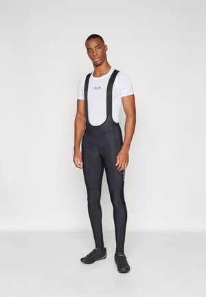 THERMAL BIB - Legíny s kšandami - black