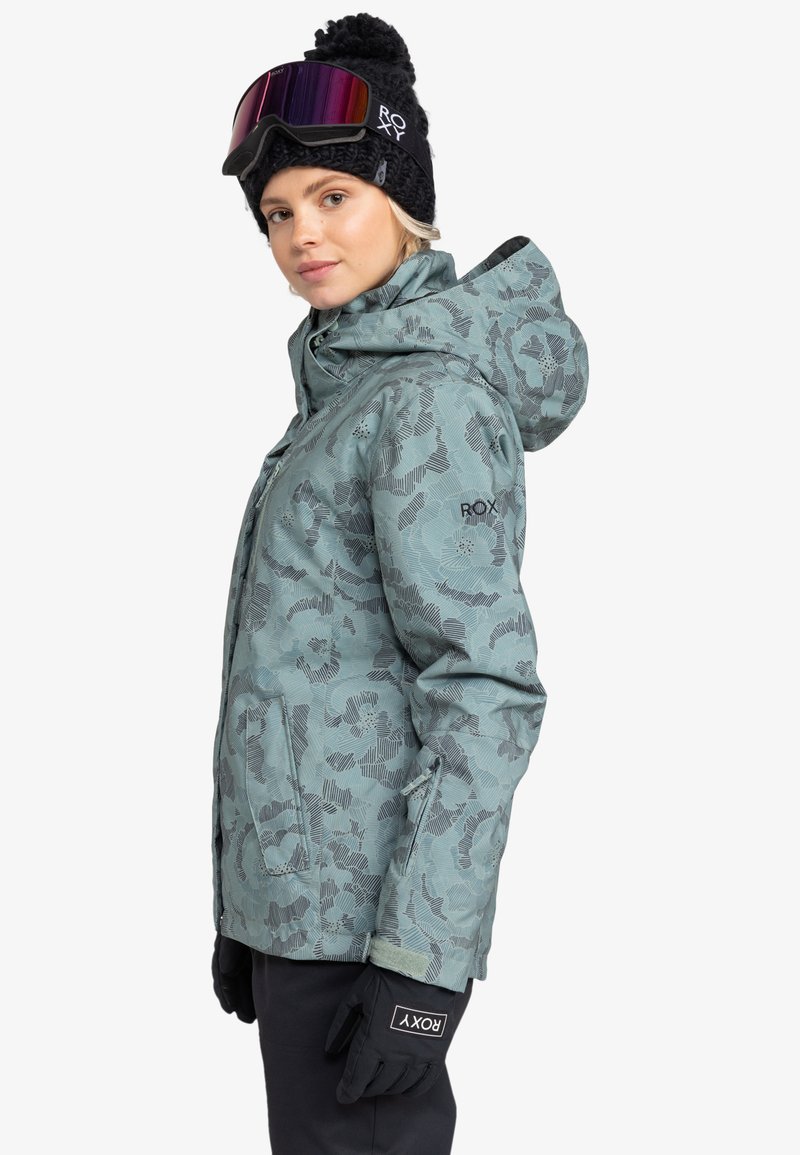 Veste De Ski Roxy Slim Fit Blanche - Taille XL - NEUVE Avec Défauts (déchirures)