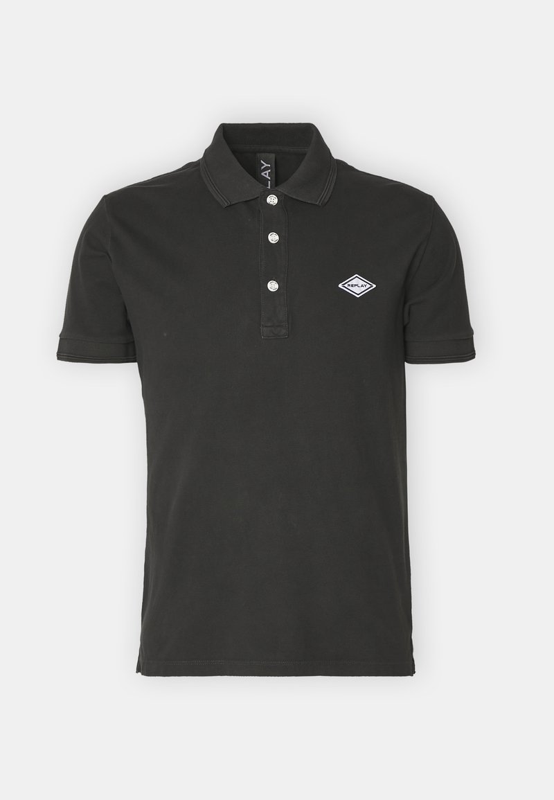 Replay Poloshirt zwart
