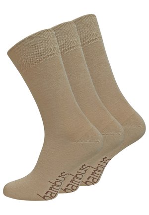 BAMBUS 6 PAAR - Chaussettes - beige