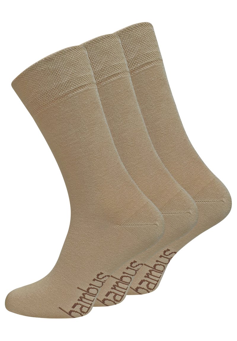 Vincent Creation BAMBUS 6 PAAR - Calze - beige