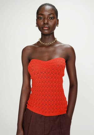 EN VALAZZIO - Débardeur - sanguine