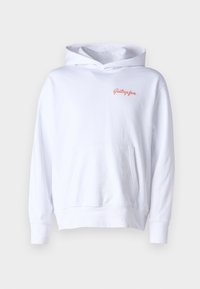 THE AUTHENTIC HOODIE - Kapucni - white