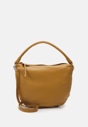 LOVA HOBO M ZEITLOSE HANDTASCHE AUS GLATTLEDER - Across body bag - lentil