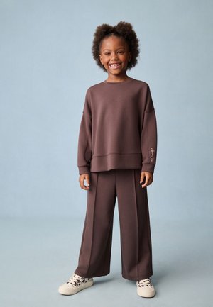 Next, SET - Trainingsanzug - chocolate brown