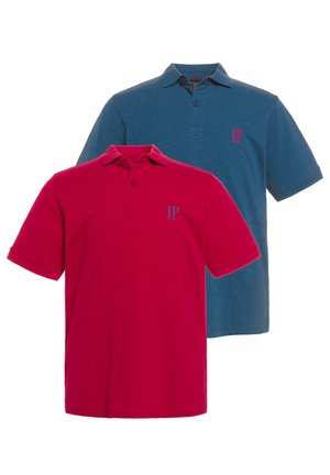 2ER-PACK REGULAR FIT - Piké - magenta