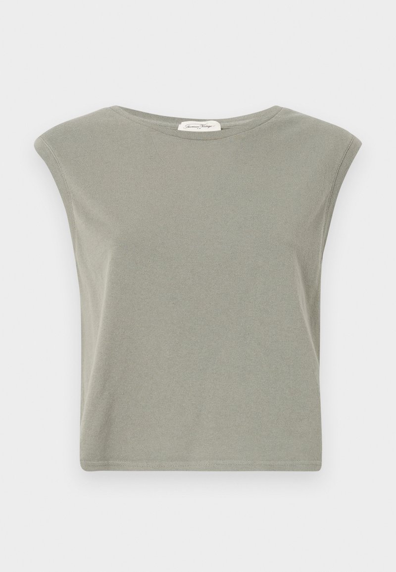 American Vintage OUKY - Top - vert de gris vintage/hellgrün - Zalando