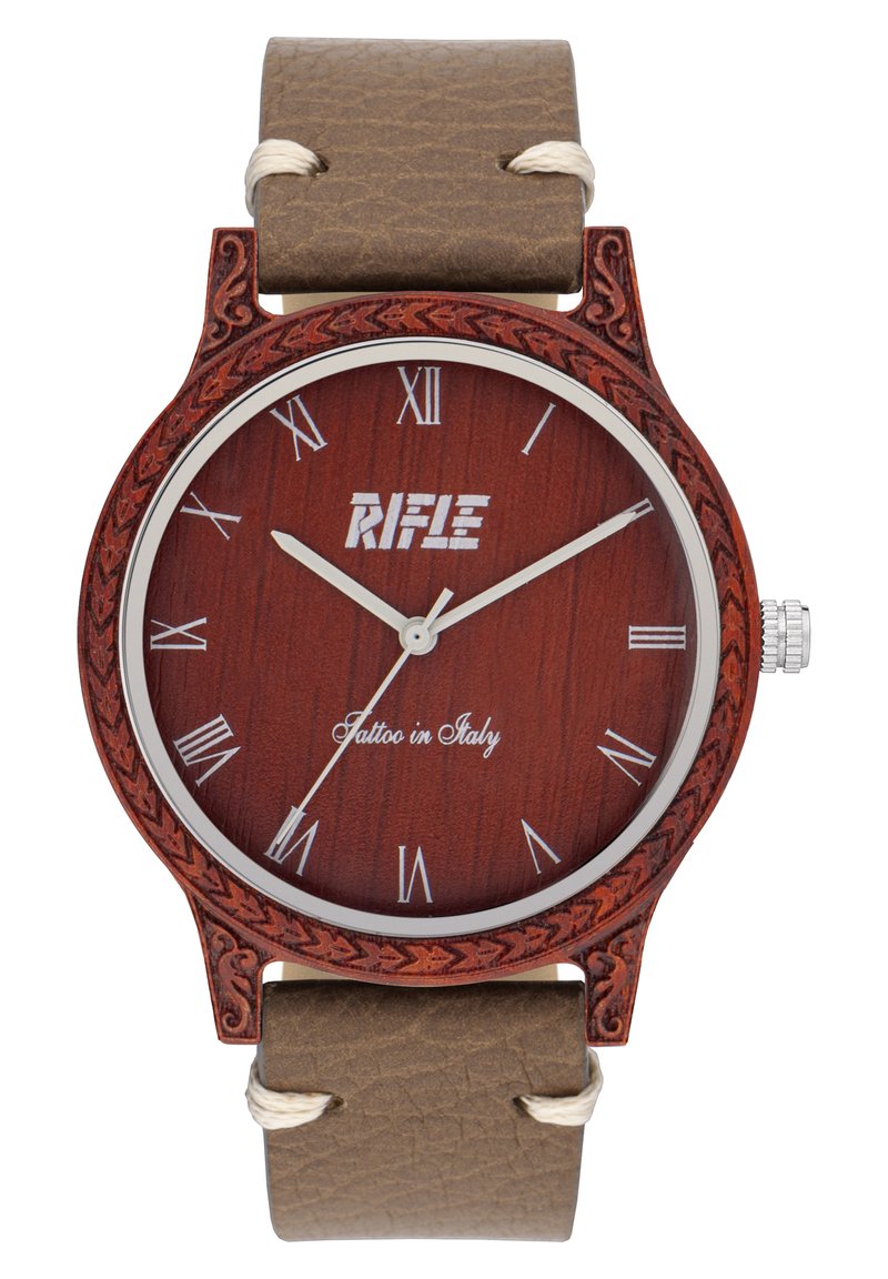 Rifle Watch - caffè latte sandalo rosso/beige - Zalando.de